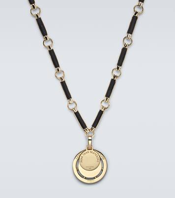 Halskette Ever Growing and Vivacity aus 18kt Gelbgold mit Onyx | FoundRae