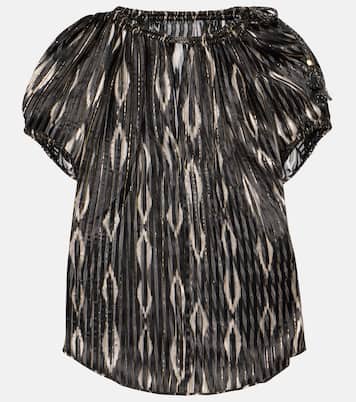 Sonae printed silk-blend top | Isabel Marant