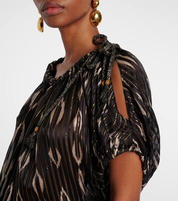 Sonae printed silk-blend top | Isabel Marant