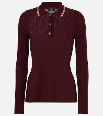 Polopullover aus Wolle und Baumwolle | Etro