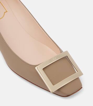 Trompette 45 leather pumps | Roger Vivier