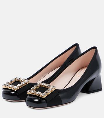 Très Vivier embellished patent leather pumps | Roger Vivier