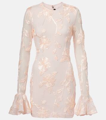 Robe brodée en résille | Rotate