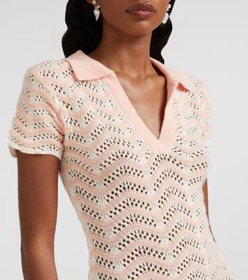 Robe Coco rayée en coton mélangé | Bananhot