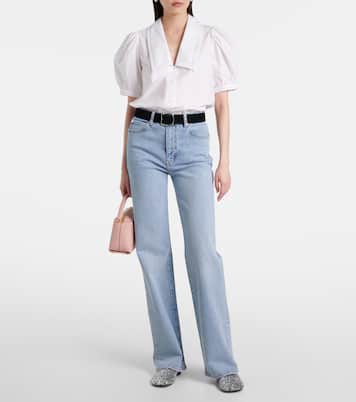 Arrow high-rise bootcut jeans | Frame