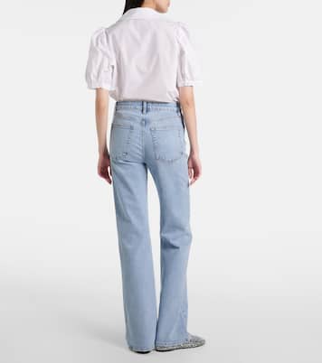 Arrow high-rise bootcut jeans | Frame