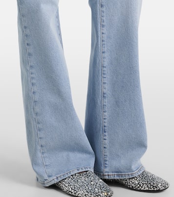 Arrow high-rise bootcut jeans | Frame