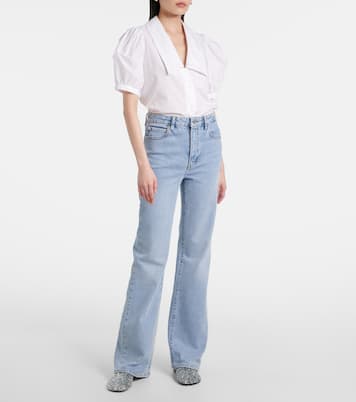 Arrow high-rise bootcut jeans | Frame