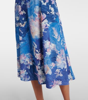 Cocktailkleid aus Satin | Erdem