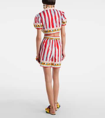 Shorts de algodón estampados | Dolce&Gabbana