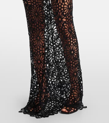 Maxirock Obie aus Häkelstrick | Norma Kamali