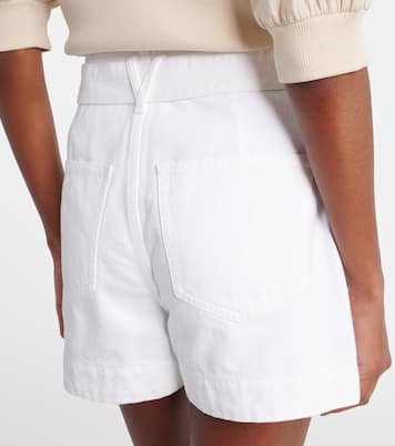 Agee cotton-blend skort | Veronica Beard