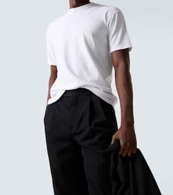 Oversized cotton jersey T-shirt | Auralee