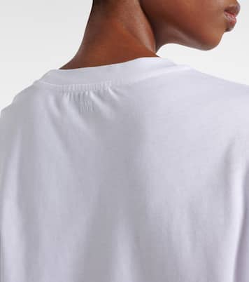 T-Shirt Ami De Cœur aus Baumwoll-Jersey | Ami Paris