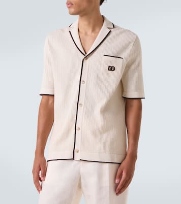 DG knitted cotton shirt | Dolce&Gabbana