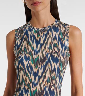 Orla印花针织中长连衣裙 | Ulla Johnson