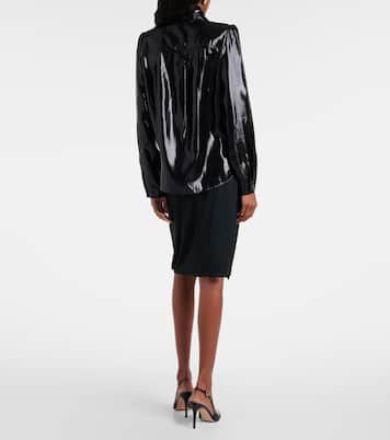 Schluppenbluse  | Self-Portrait