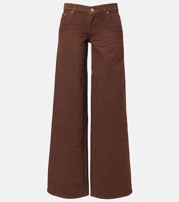 Low-Rise Wirde-Leg Jeans | Stella McCartney