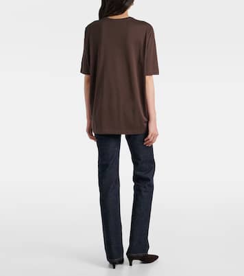 T-Shirt Harper aus Baumwoll-Jersey | The Frankie Shop