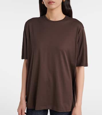 T-Shirt Harper aus Baumwoll-Jersey | The Frankie Shop