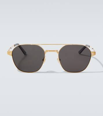 Santos De Cartier aviator sunglasses | Cartier Eyewear Collection