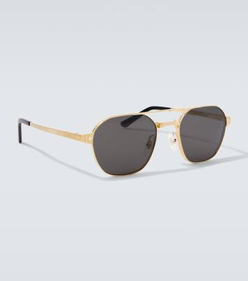 Santos De Cartier aviator sunglasses | Cartier Eyewear Collection