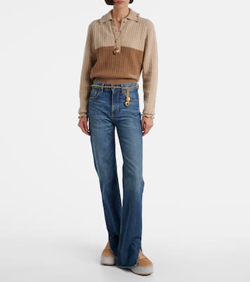 Baskets Nama à plateforme en daim | Chloé