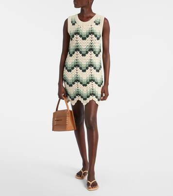 Tidal Sandrine cotton crochet minidress | The Upside