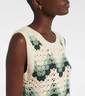 Tidal Sandrine cotton crochet minidress | The Upside