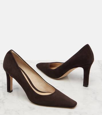 Carla 80 suede pumps | The Row