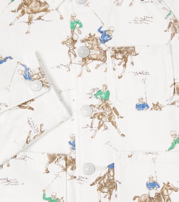 Veste imprimée en jean | Polo Ralph Lauren Kids