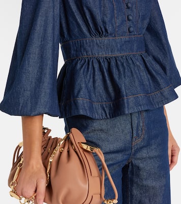 Awaken denim blouse | Zimmermann