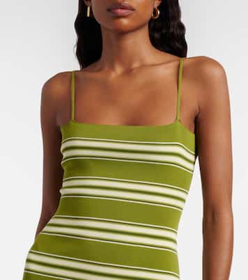Esenia striped cotton-blend maxi dress | Faithfull