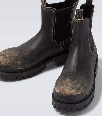 Bottines Chelsea Strike en cuir | Balenciaga