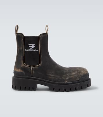 Bottines Chelsea Strike en cuir | Balenciaga