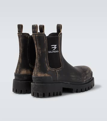 Bottines Chelsea Strike en cuir | Balenciaga