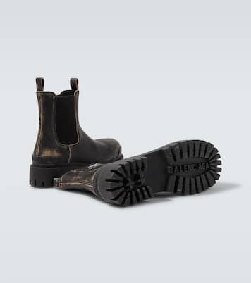 Bottines Chelsea Strike en cuir | Balenciaga
