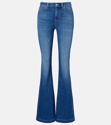 Tropea high-rise flared jeans | AG Jeans