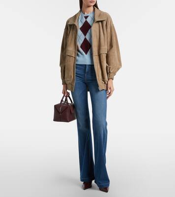 Tropea high-rise flared jeans | AG Jeans