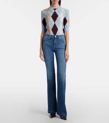 Tropea high-rise flared jeans | AG Jeans