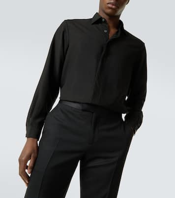 Tencel and linen shirt | Lardini