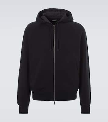 Sweat à capuche en coton mélangé | Zegna