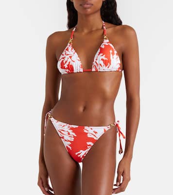 Bedrucktes Bikini-Oberteil Leoni | Alexandra Miro