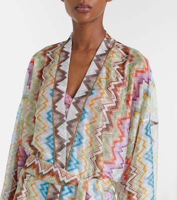 Zigzag beach cover-up | Missoni