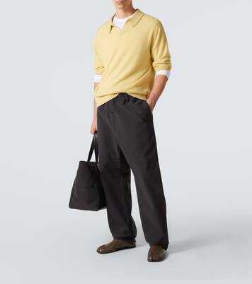 Bale cashmere polo sweater | Le Kasha