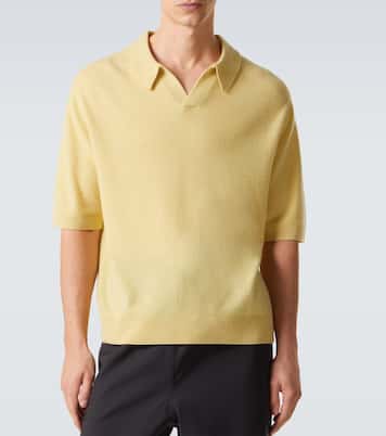 Bale cashmere polo sweater | Le Kasha