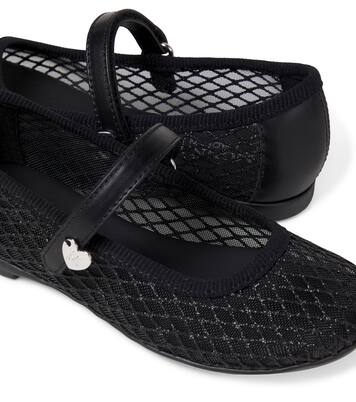 Ballerine Mary Jane in mesh | Monnalisa