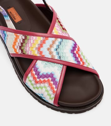 Allan Zigzag sandals | Missoni