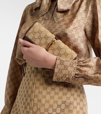 Gucci Jackie GG Canvas clutch | Gucci