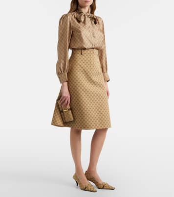 Gucci Jackie GG Canvas clutch | Gucci